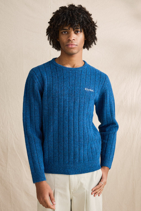 Sutton Crew Knit Atlantic