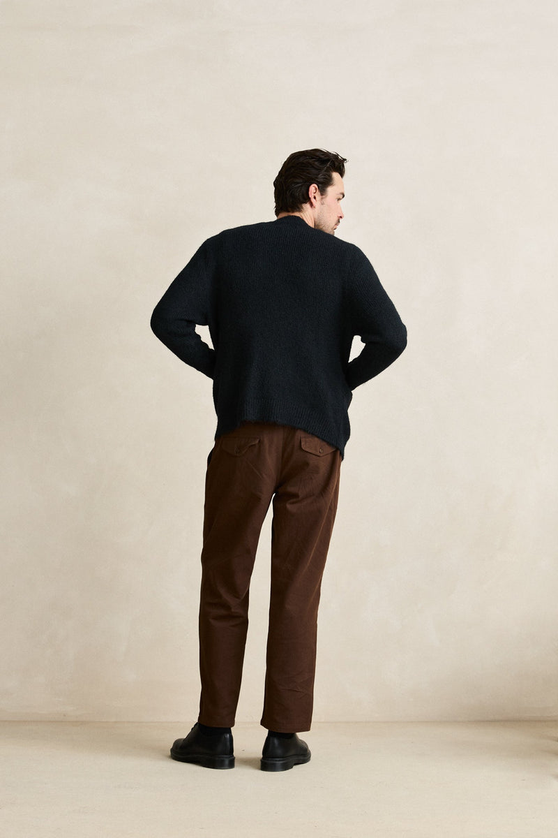 Heritage Bloom Cardigan Midnight
