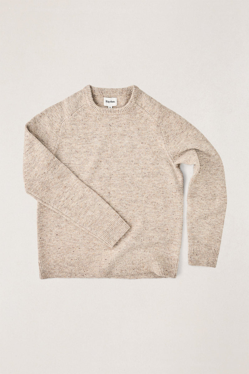 Scramble Crew Knit Natural
