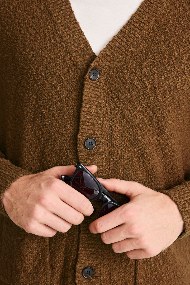 Worn Path Cardigan Tobacco