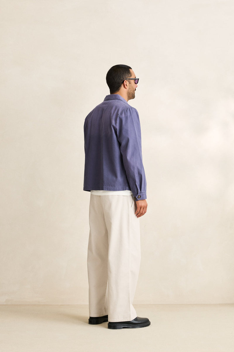 Relaxed Herringbone Pant Sand