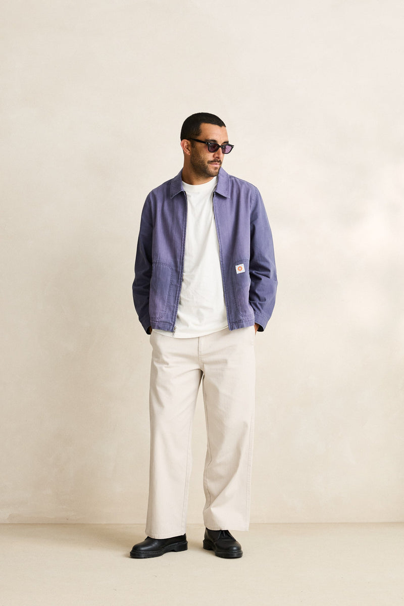 Relaxed Herringbone Pant Sand
