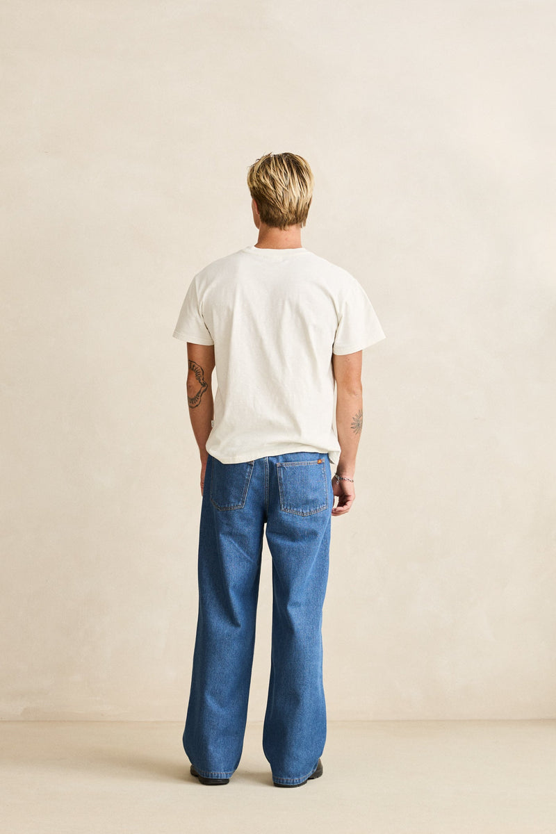 Essential Straight Leg Denim Jean Blue