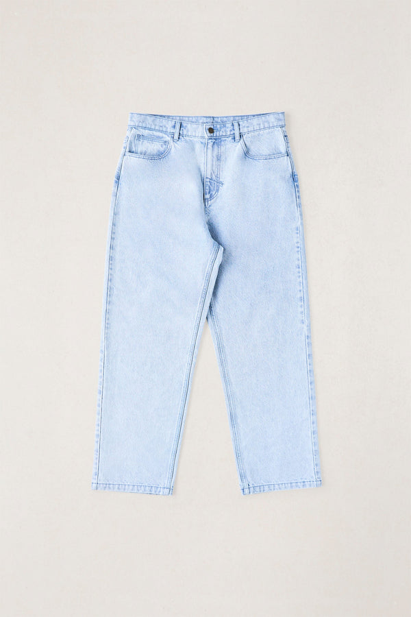 Relaxed Heavywash Jean Light Blue