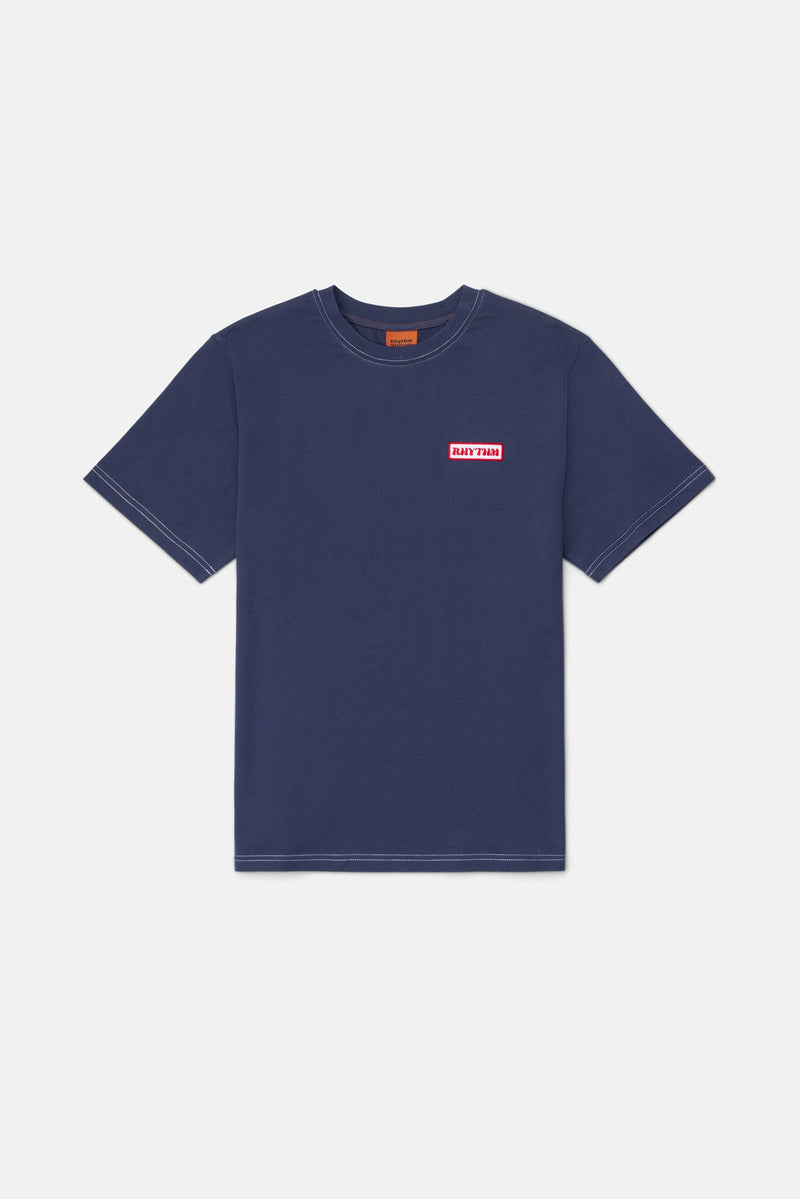 Mechanics Vintage Ss T-Shirt Indigo