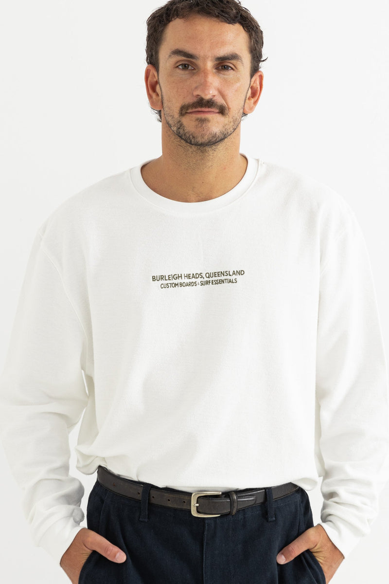 Local Terry Ls T-Shirt White