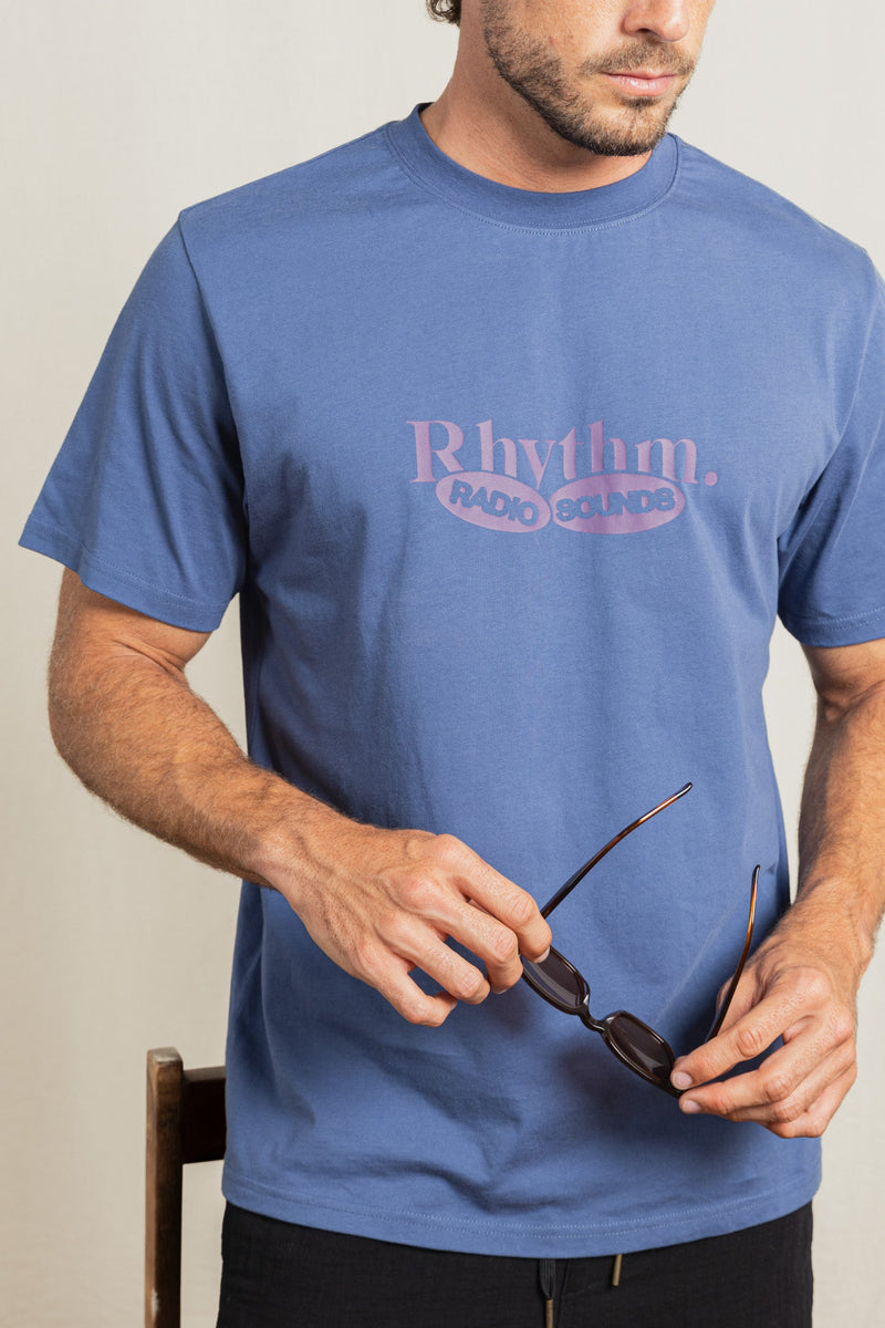 Collide Vintage Ss T-Shirt Dusty Blue