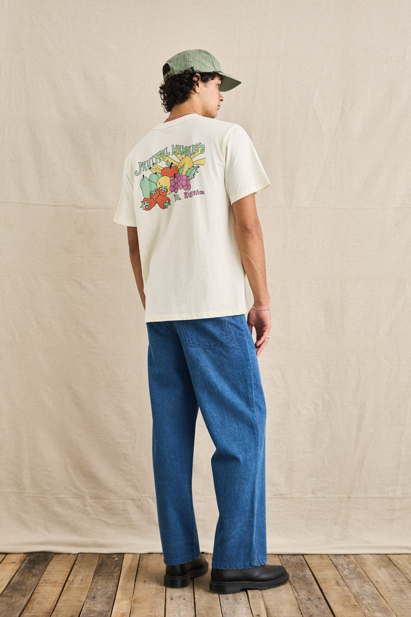 Market Vintage Ss T-Shirt Ecru