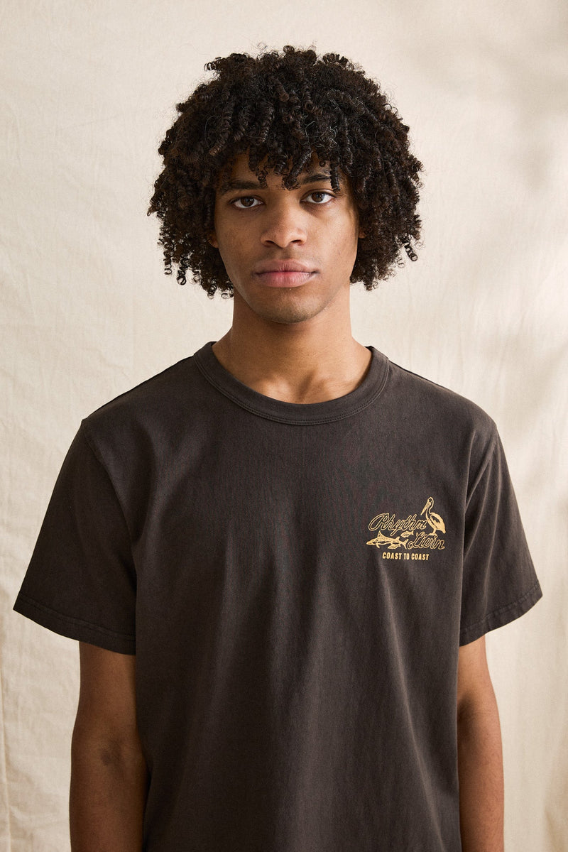 C2C Vintage Ss T-Shirt Vintage Black