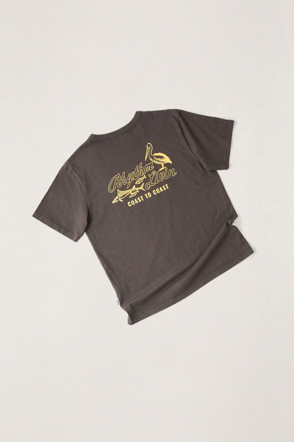 C2C Vintage Ss T-Shirt Vintage Black