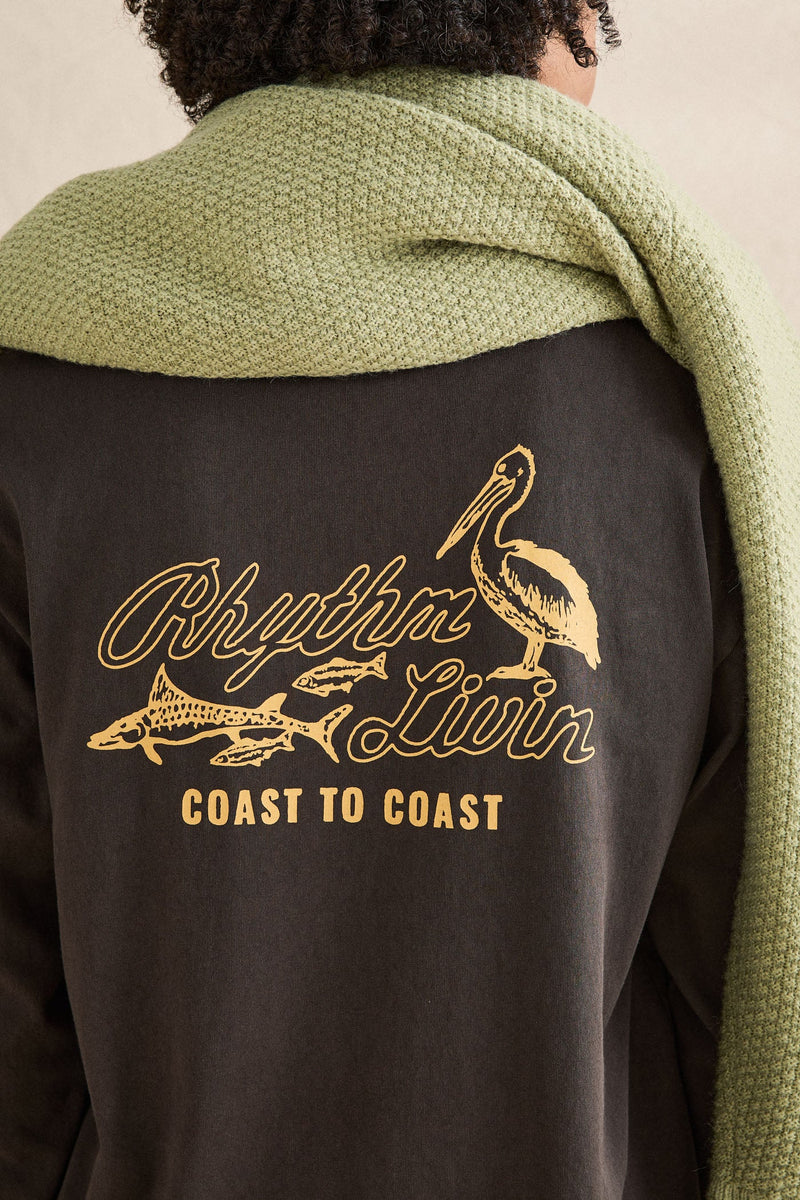 C2C Vintage Ls T-Shirt Vintage Black