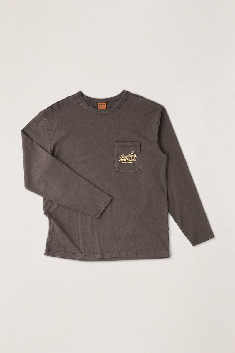 C2C Vintage Ls T-Shirt Vintage Black