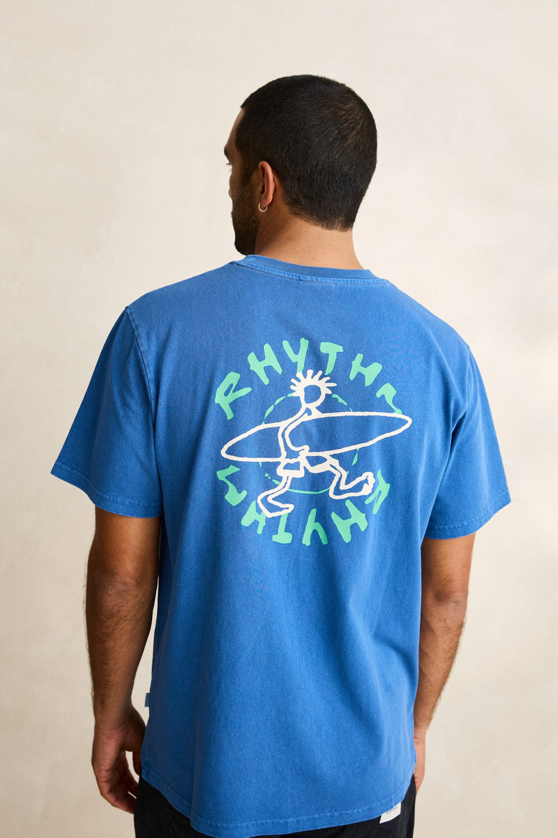 Jaunt Vintage Ss T-Shirt Cobalt