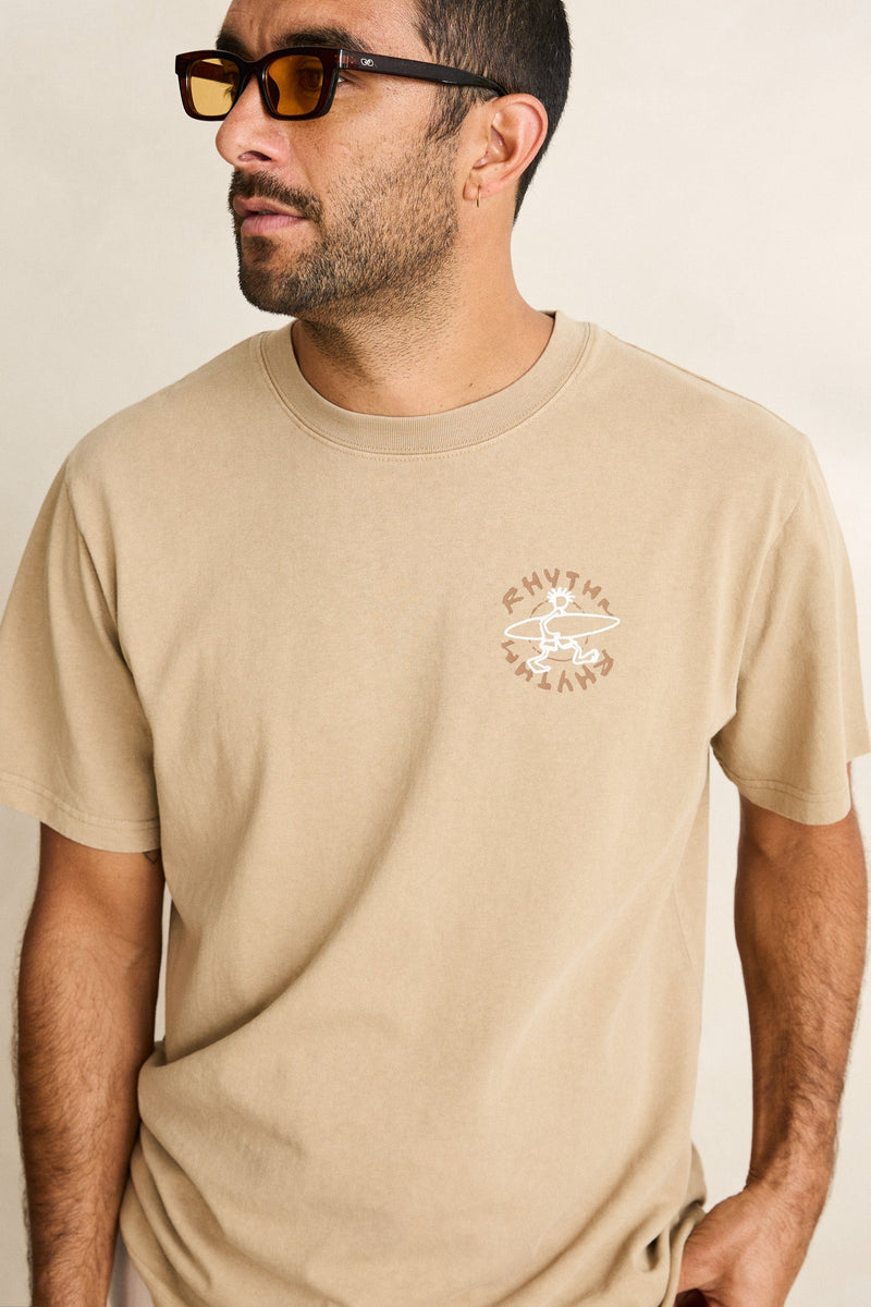Jaunt Vintage Ss T-Shirt Macadamia