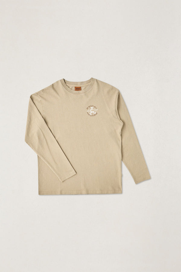 Jaunt Vintage Ls T-Shirt Macadamia