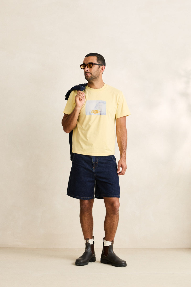Frequency Band Ss T-Shirt Lemon
