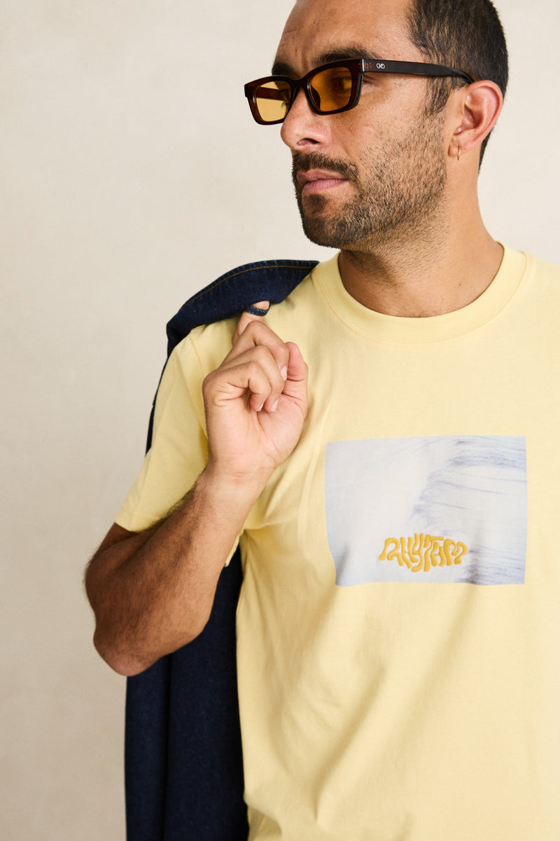 Frequency Band Ss T-Shirt Lemon