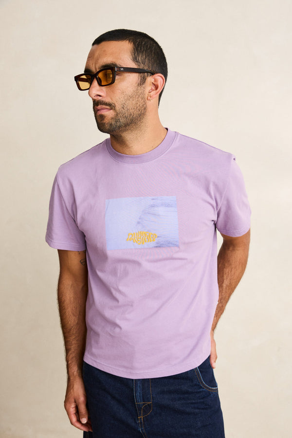 Frequency Band Ss T-Shirt Mauve