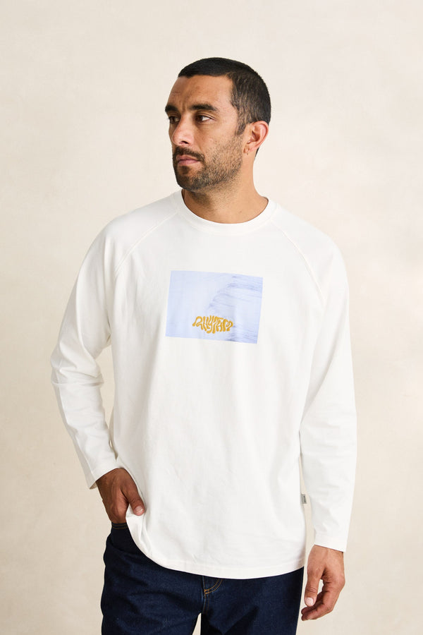 Frequency Vintage Ls T-Shirt Natural