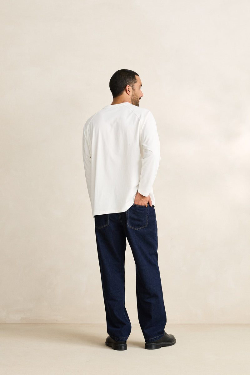 Frequency Vintage Ls T-Shirt Natural