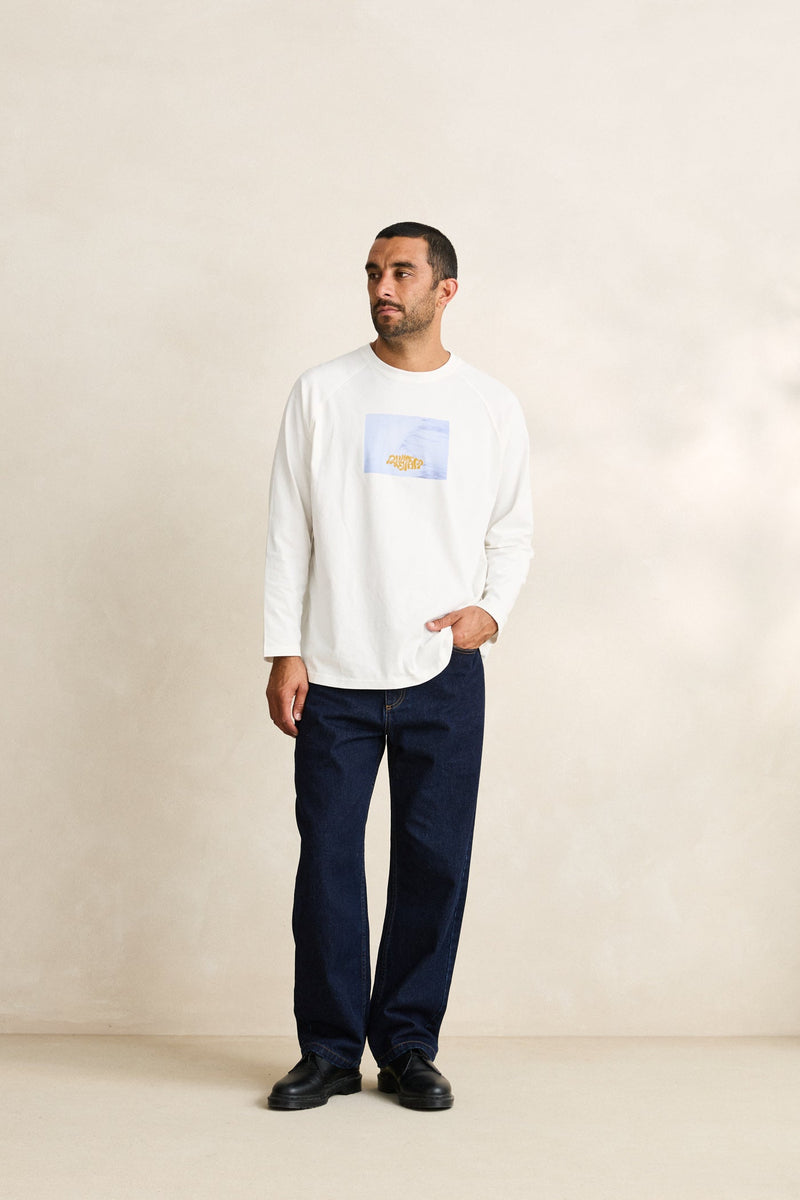 Frequency Vintage Ls T-Shirt Natural