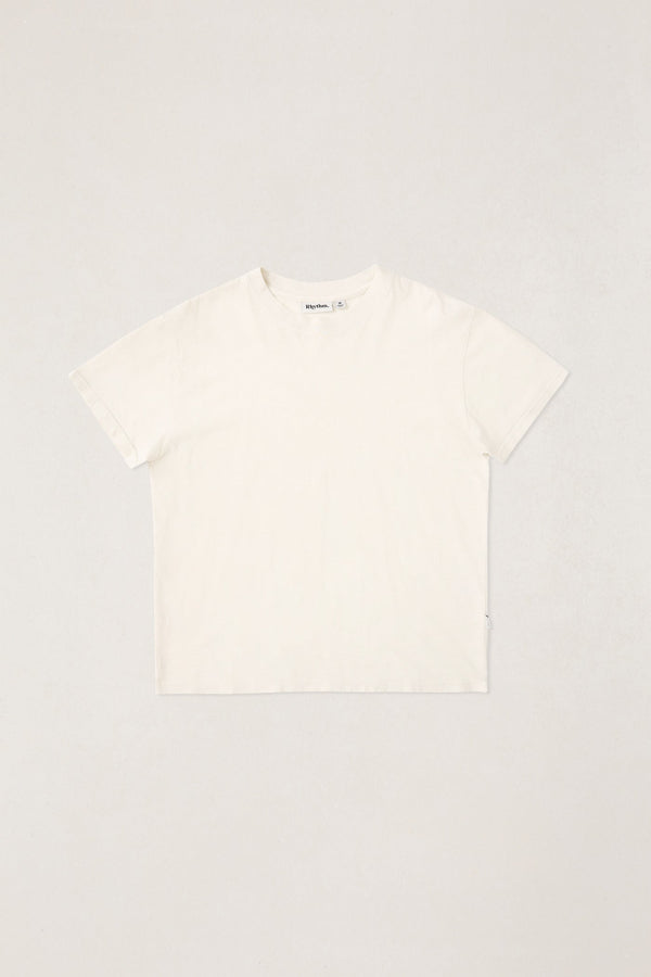 Essential Slub Band Ss T-Shirt Natural