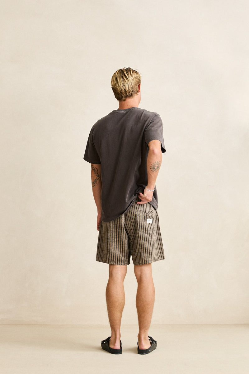 Towner Vintage Ss T-Shirt Vintage Black