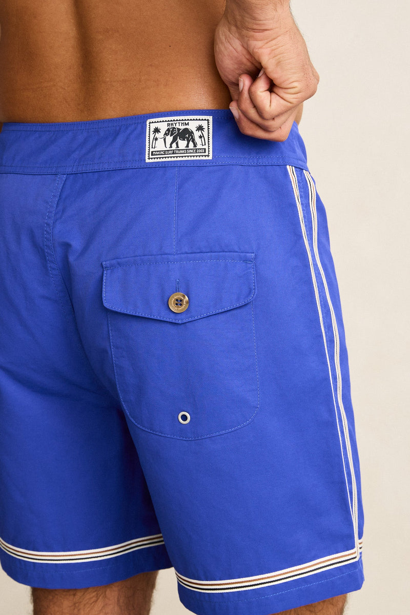 Twin Trim Heritage Trunk Cobalt