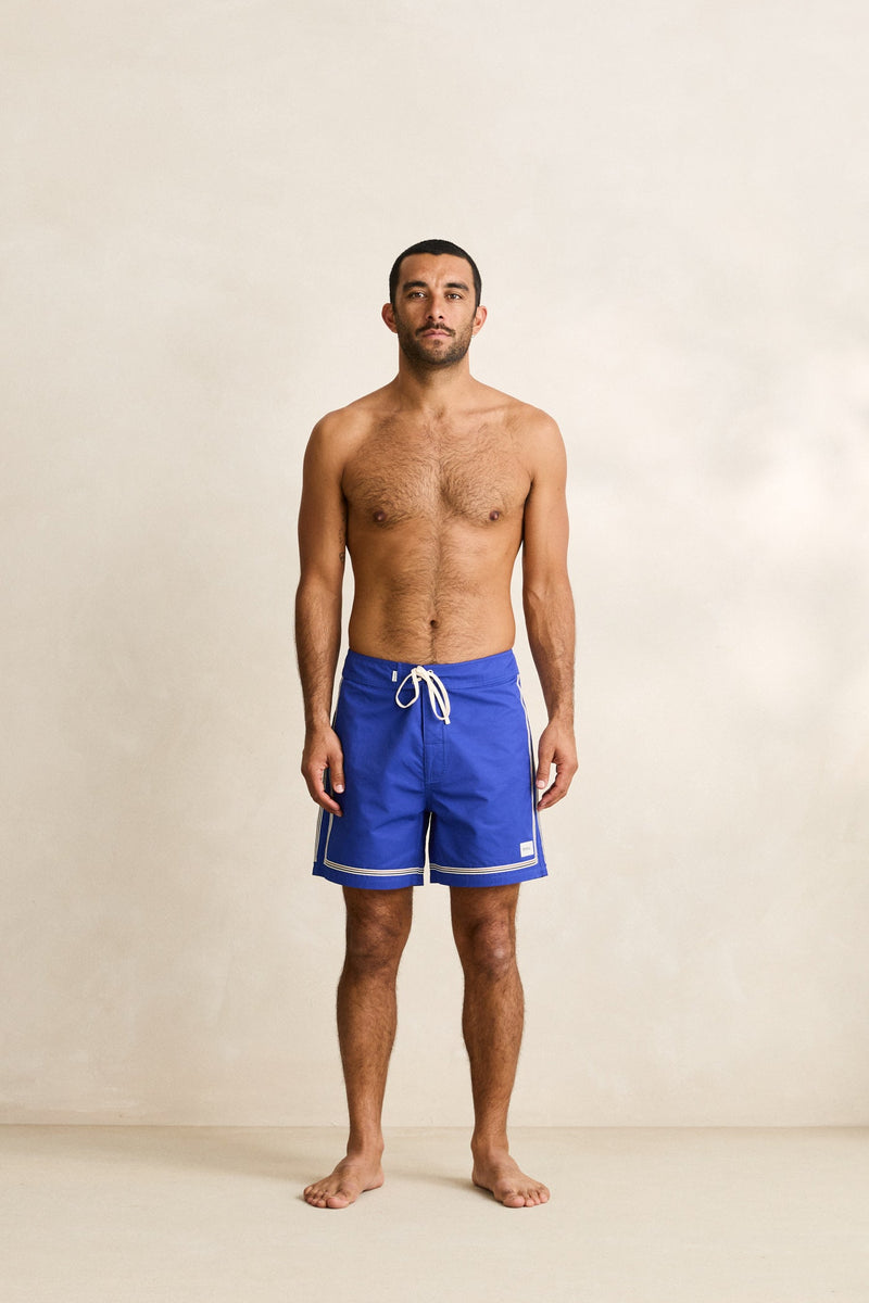 Twin Trim Heritage Trunk Cobalt
