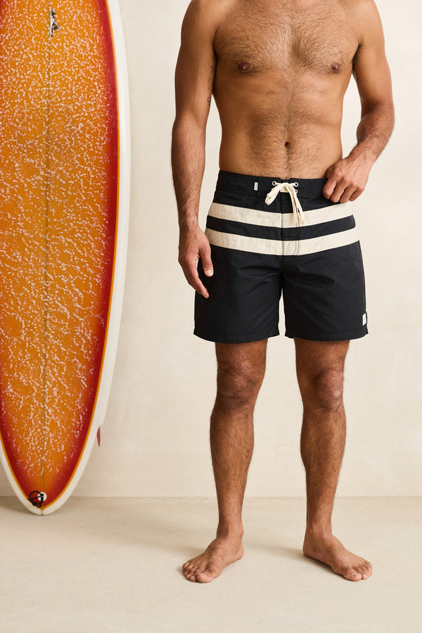 Heritage Stripe Trunk Black