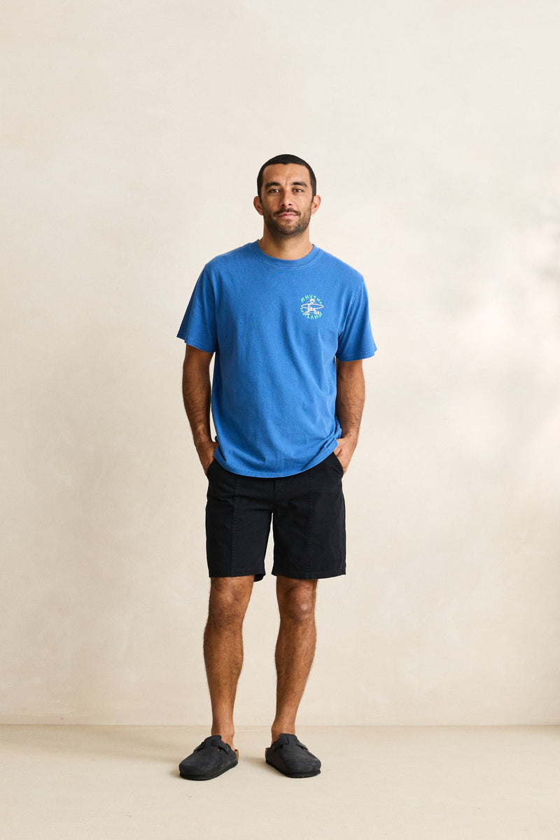Haight Herringbone Short Vintage Black