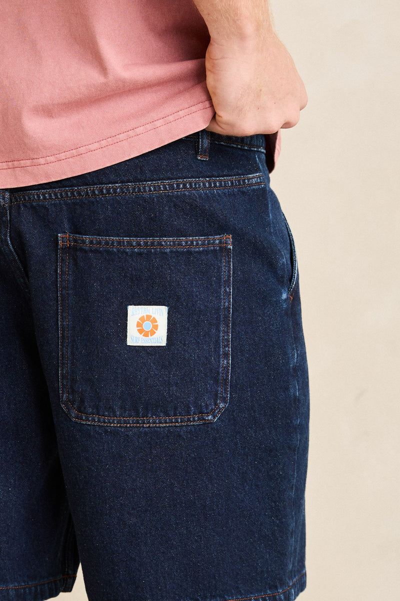 Denim Engineer Short Dark Blue Indigo