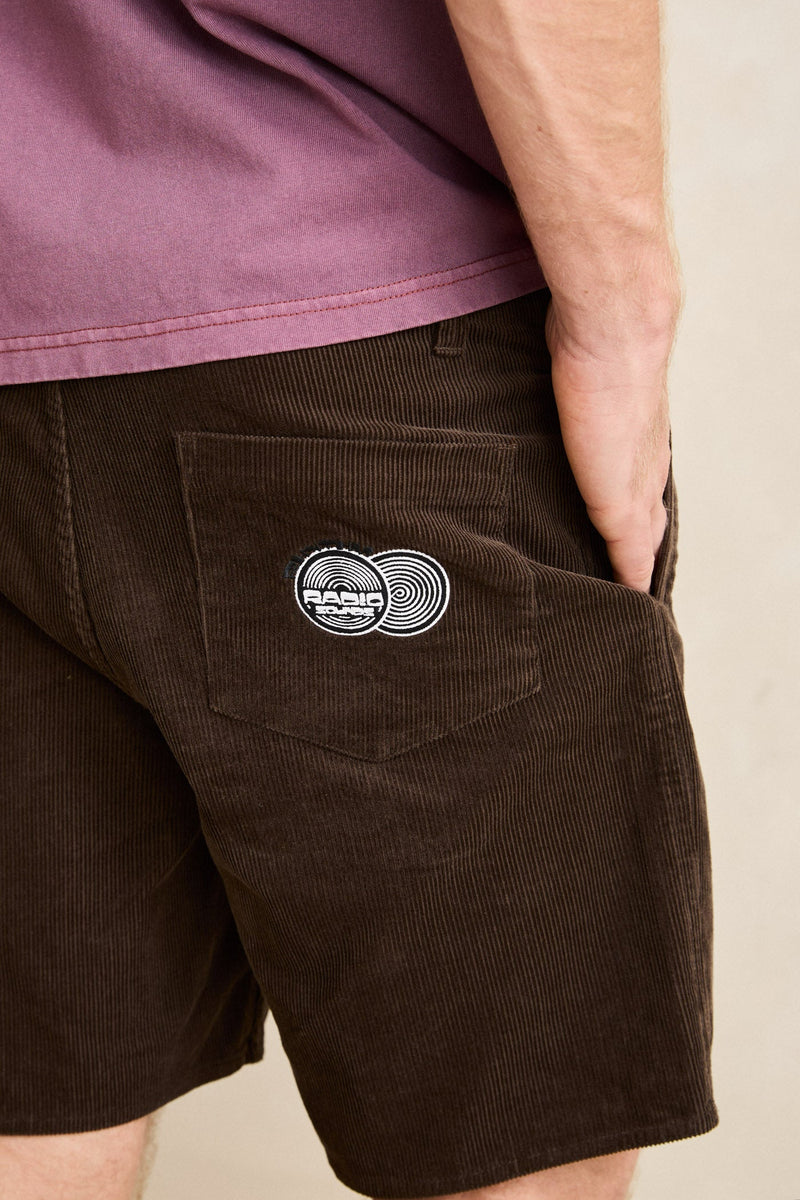 Broadcast Cord Short Chocolate