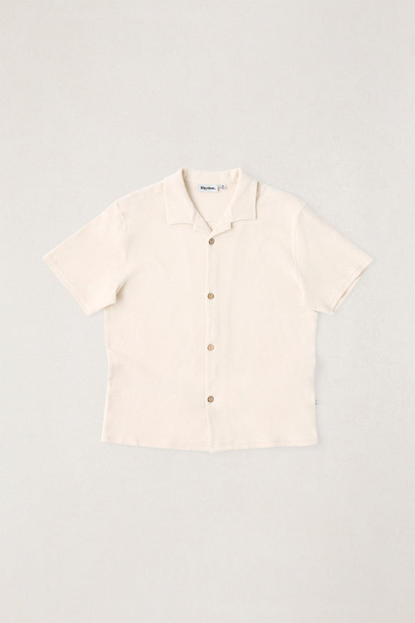 Reverse Terry Ss Shirt Natural