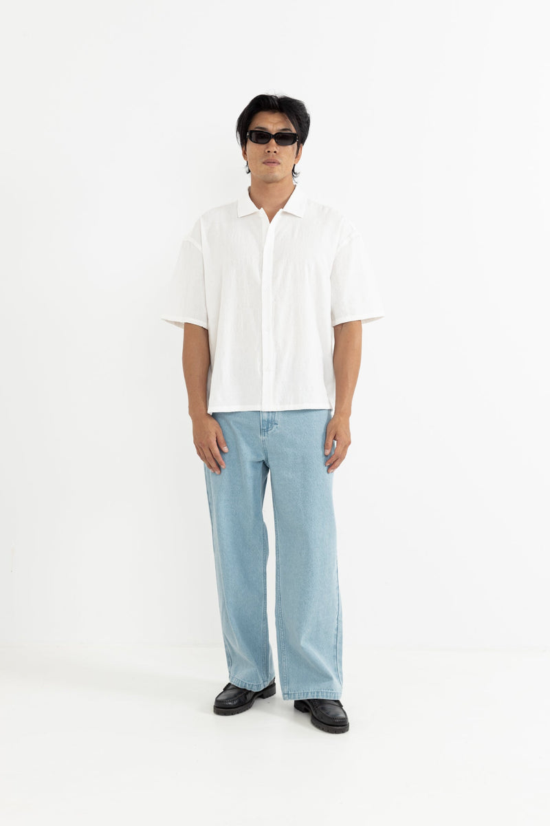 Reverb Relaxed Ss Shirt White