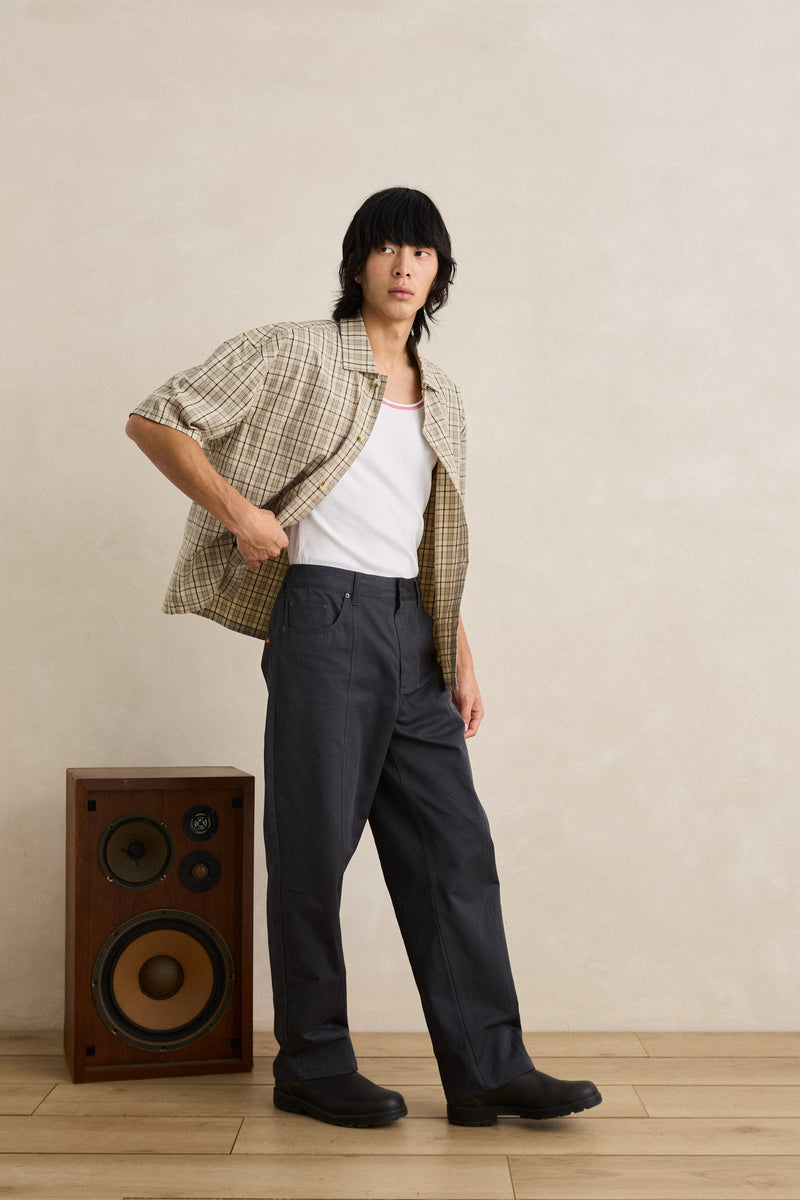 Longreach Relaxed Ss Shirt Cream