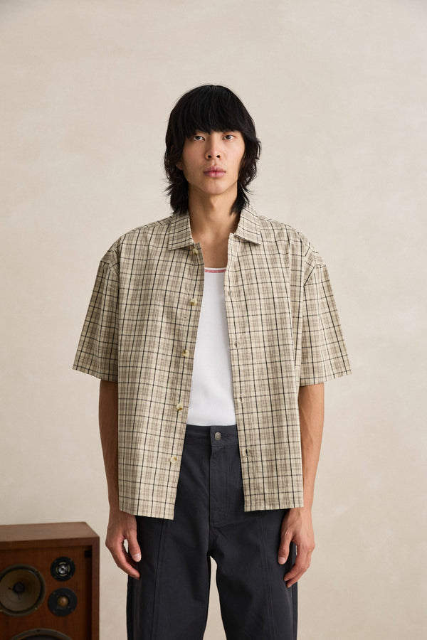 Longreach Relaxed Ss Shirt Cream