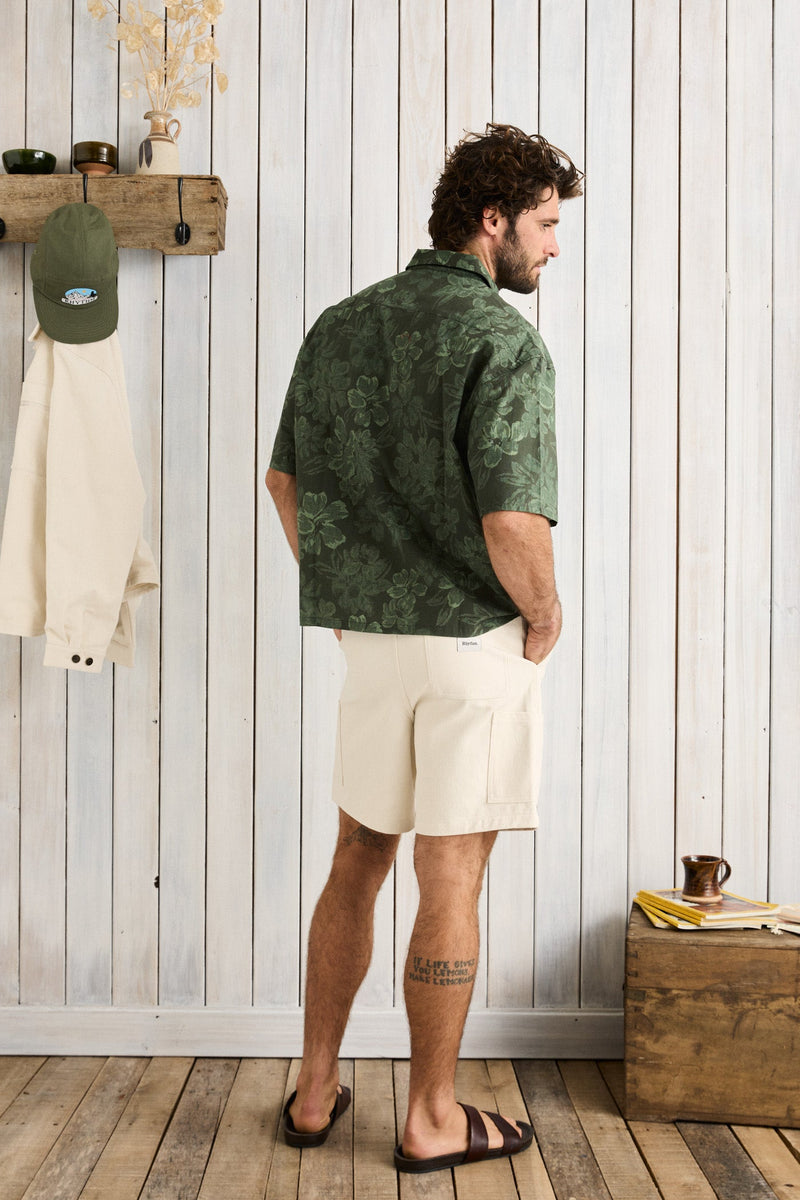 Traverse Ss Shirt Canopy Green