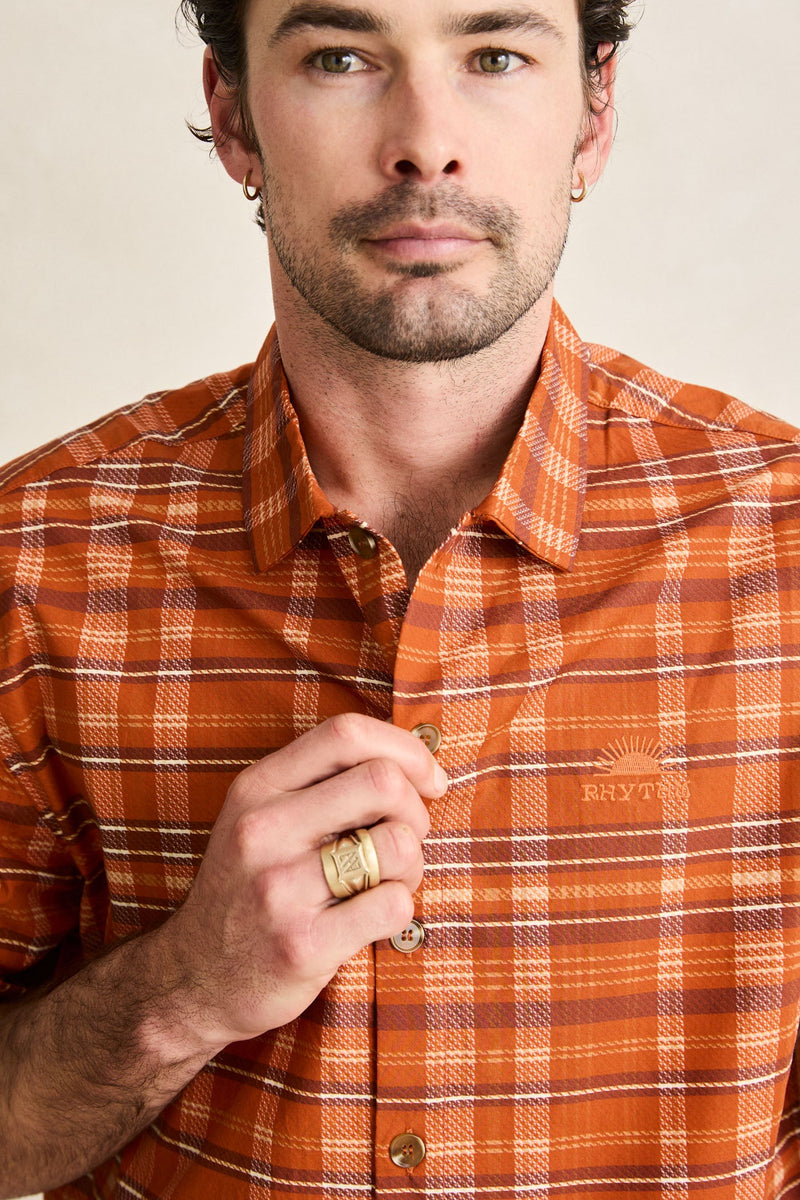 Heritage Bloom SS Shirt Tobacco