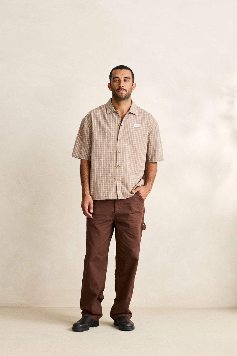 Frequency Check Ss Shirt Caramel