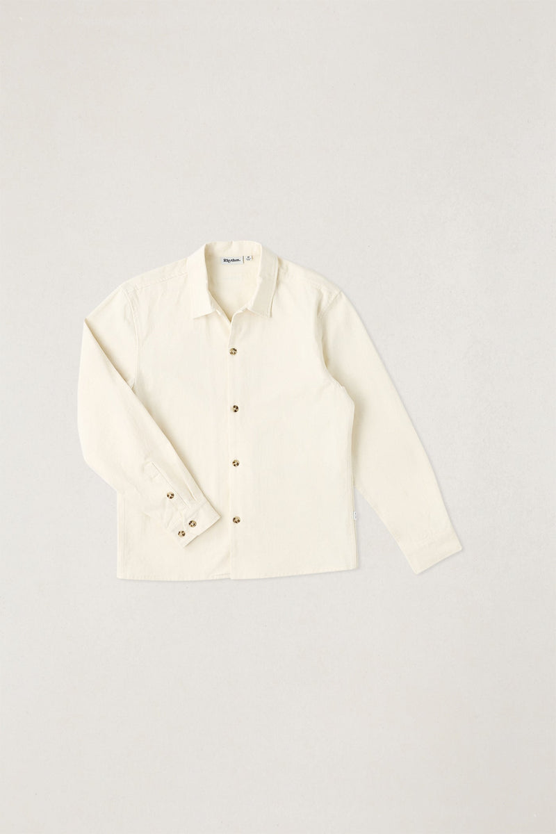 Tack Ls Shirt Off White