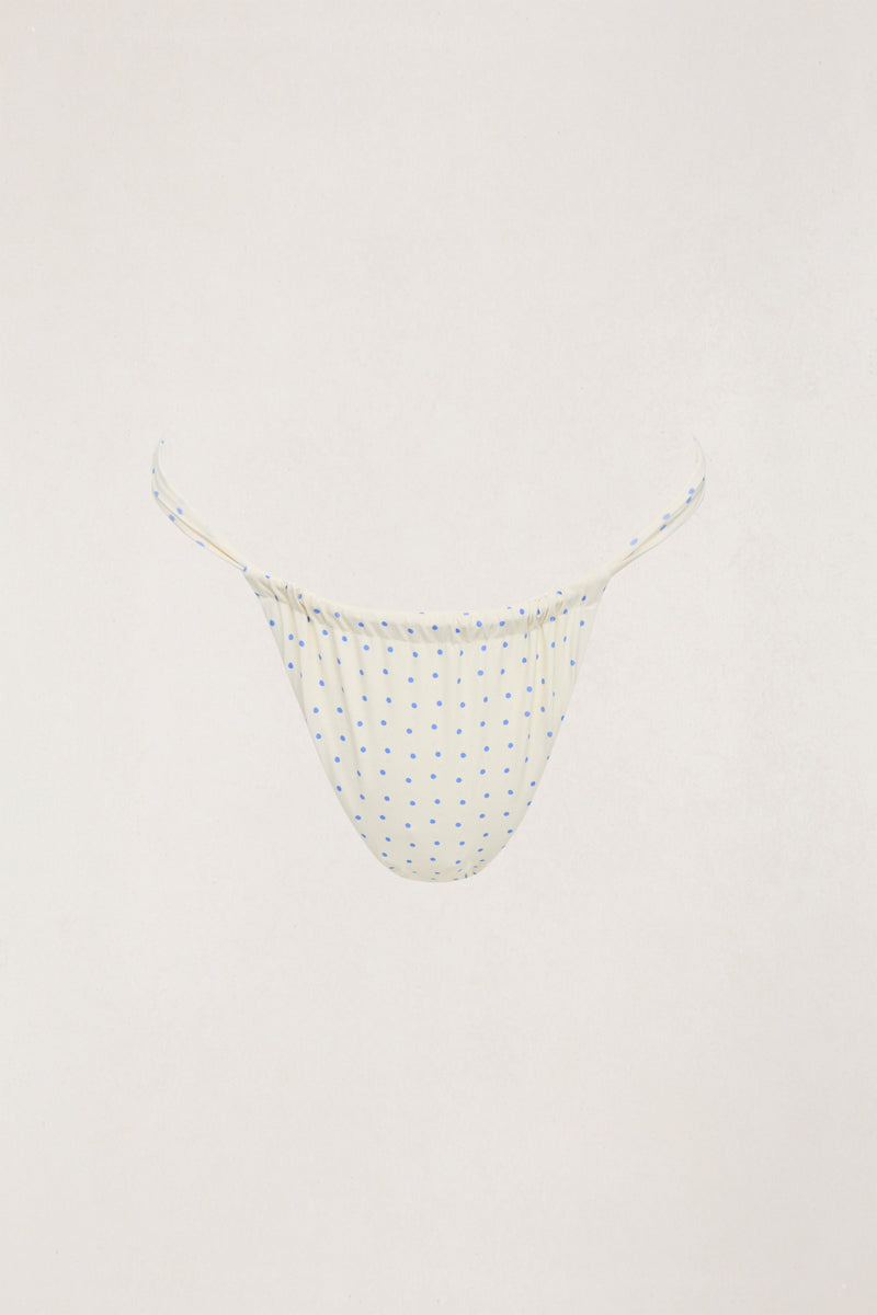 Polka Soft Side Holiday Pant Cornflower