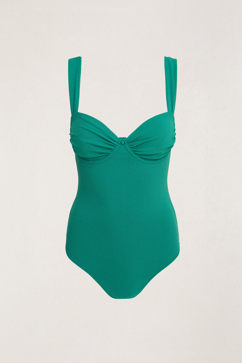 Terry Soft Strap Balconette One Piece