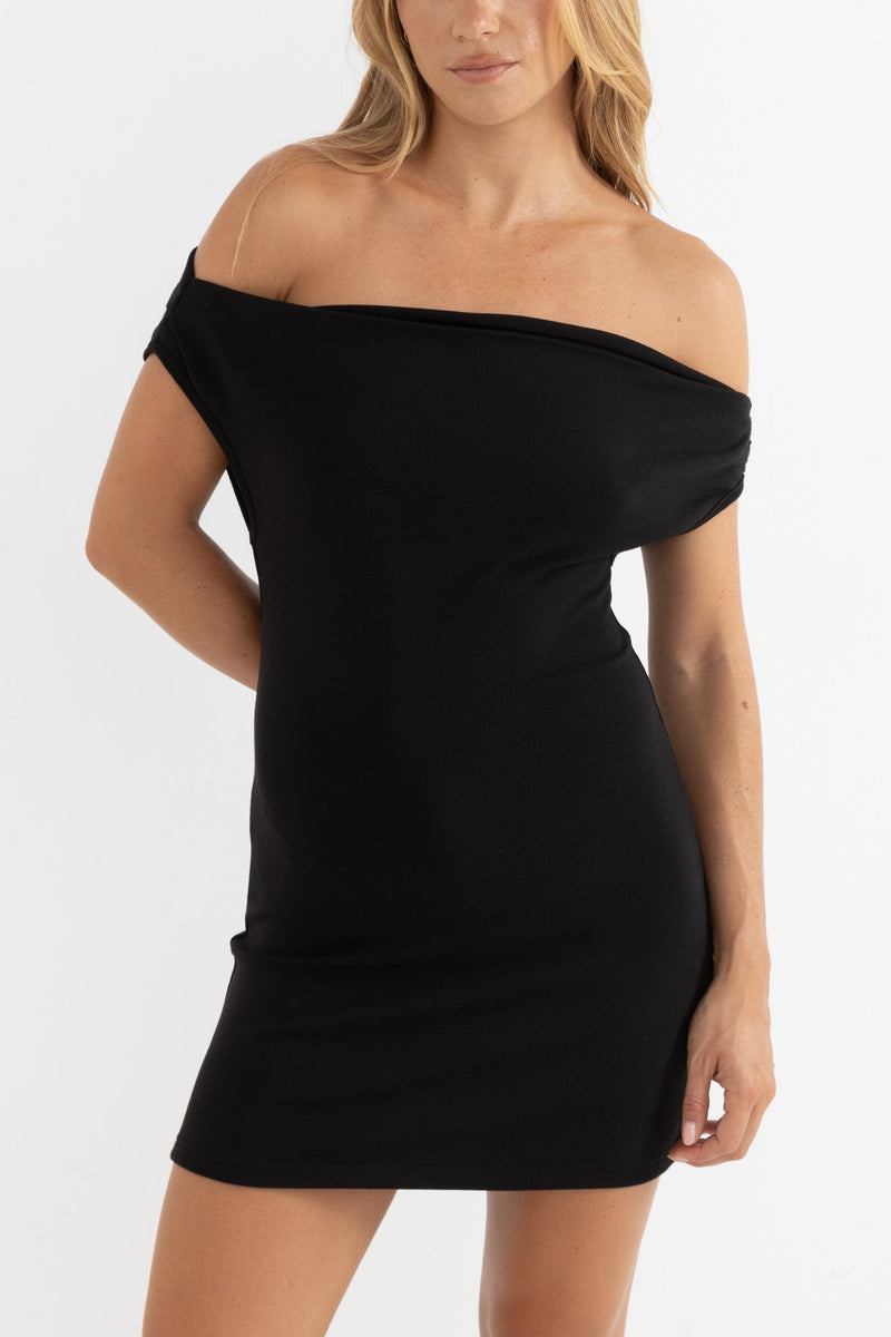 Juno Mini Dress Black