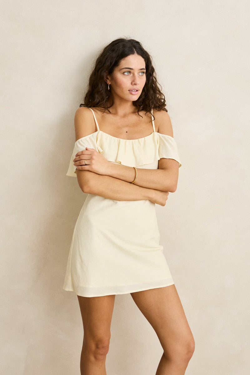 Gigi Dress Cream