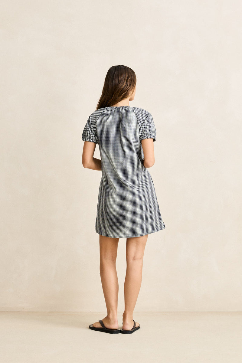 Coast Mini Dress Navy Check