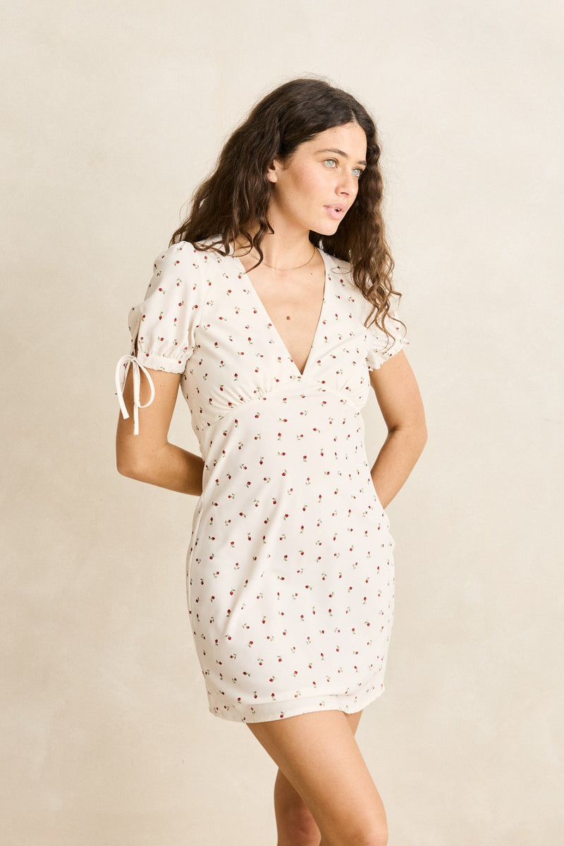 Paloma Mini Dress Berry