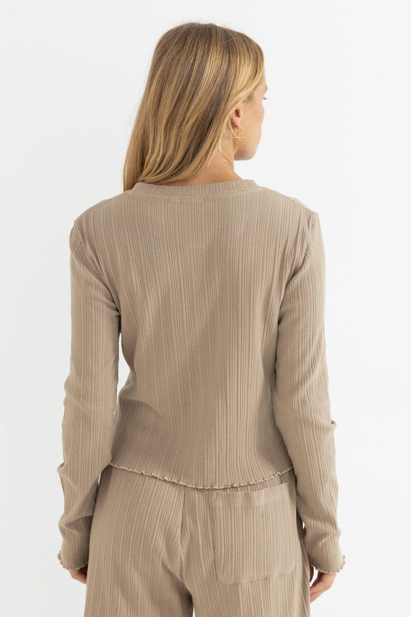 Holly Cardigan Taupe