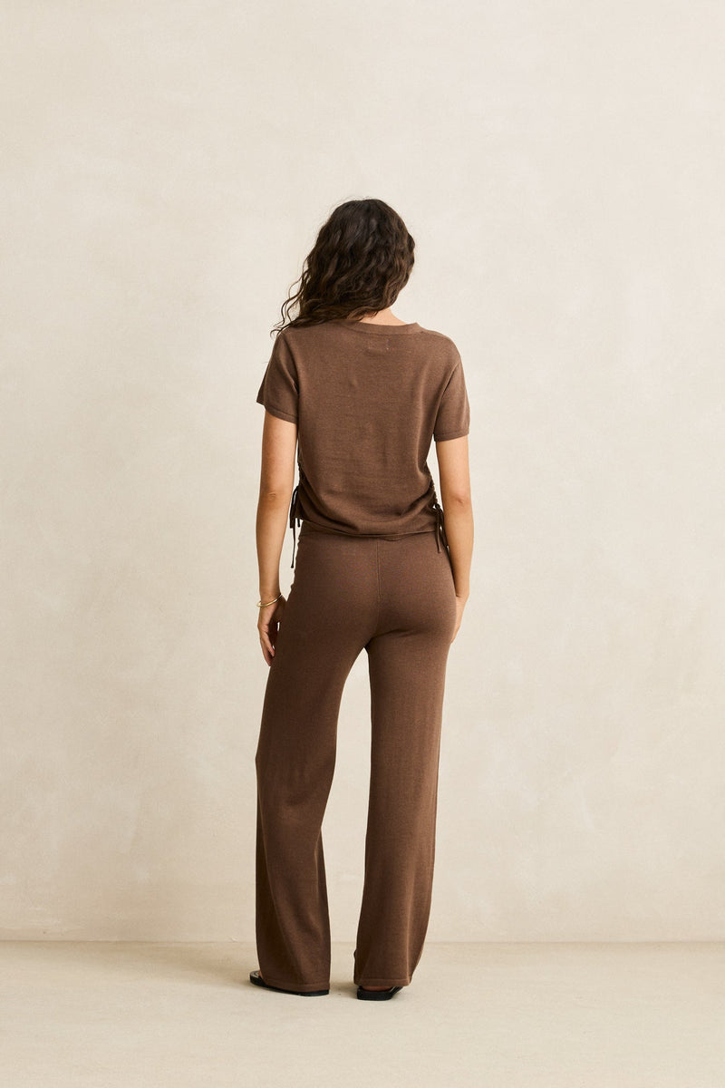 Vali Knit Top Chocolate