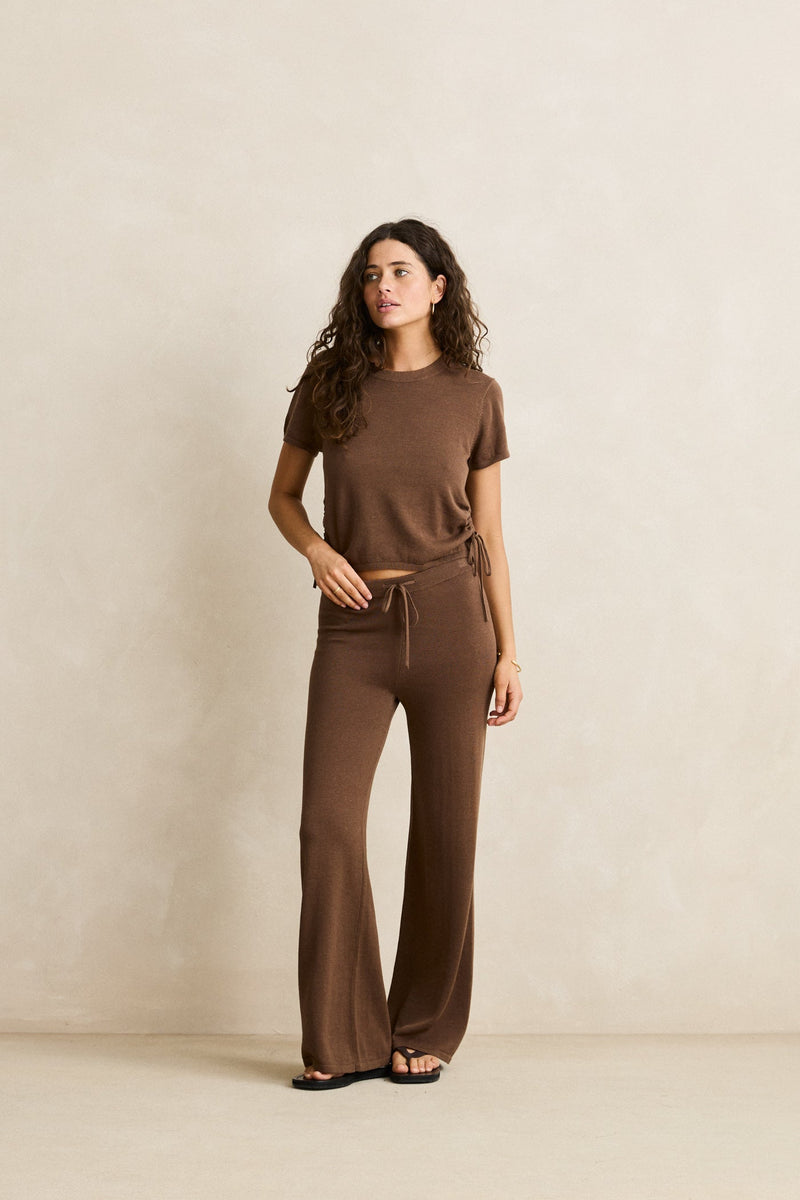 Vali Knit Top Chocolate